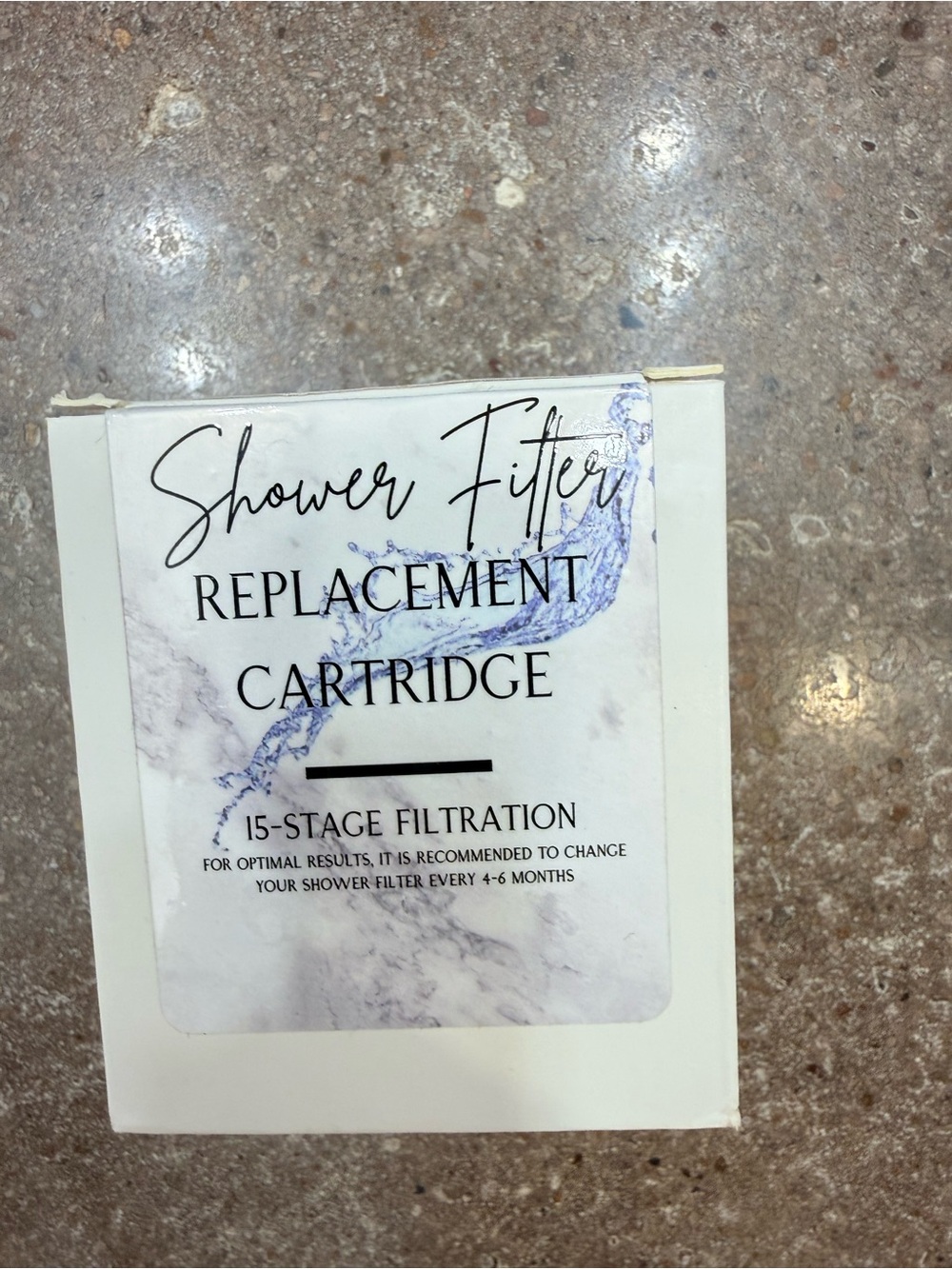 Universal Shower Filter Replacement Cartridge – 15-Stage Filtration